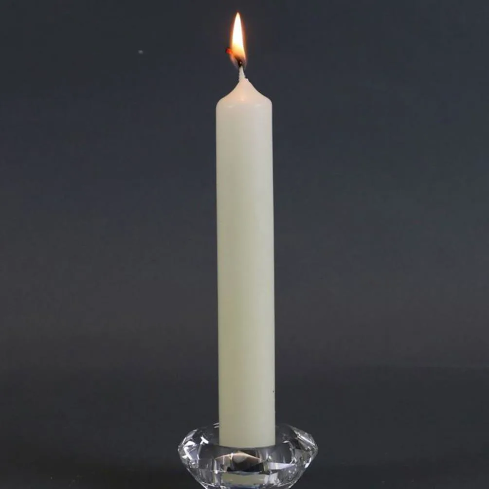 Chapel Candles Ivory Pillar Candle 20cm x 3cm Extra Image 1
