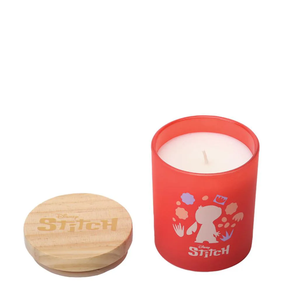 Disney Stitch Plumeria & Lychee Glass Candle Extra Image 2