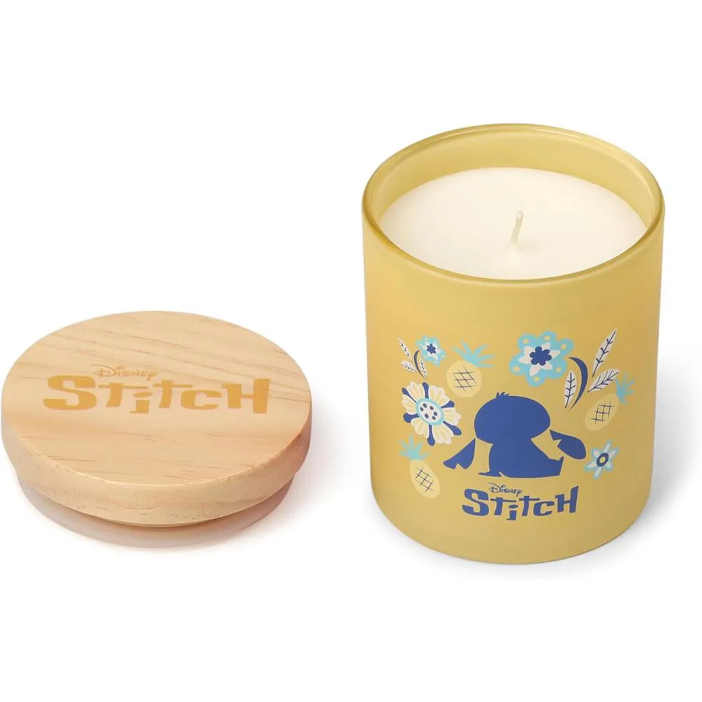 Disney Stitch Pineapple & Coconut Glass Candle Extra Image 2