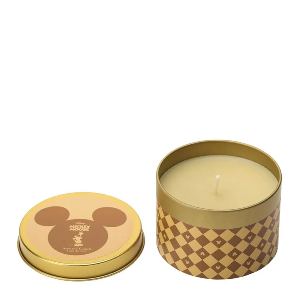 Disney Mickey Mouse Cafe Au Lait Tin Candle Extra Image 2