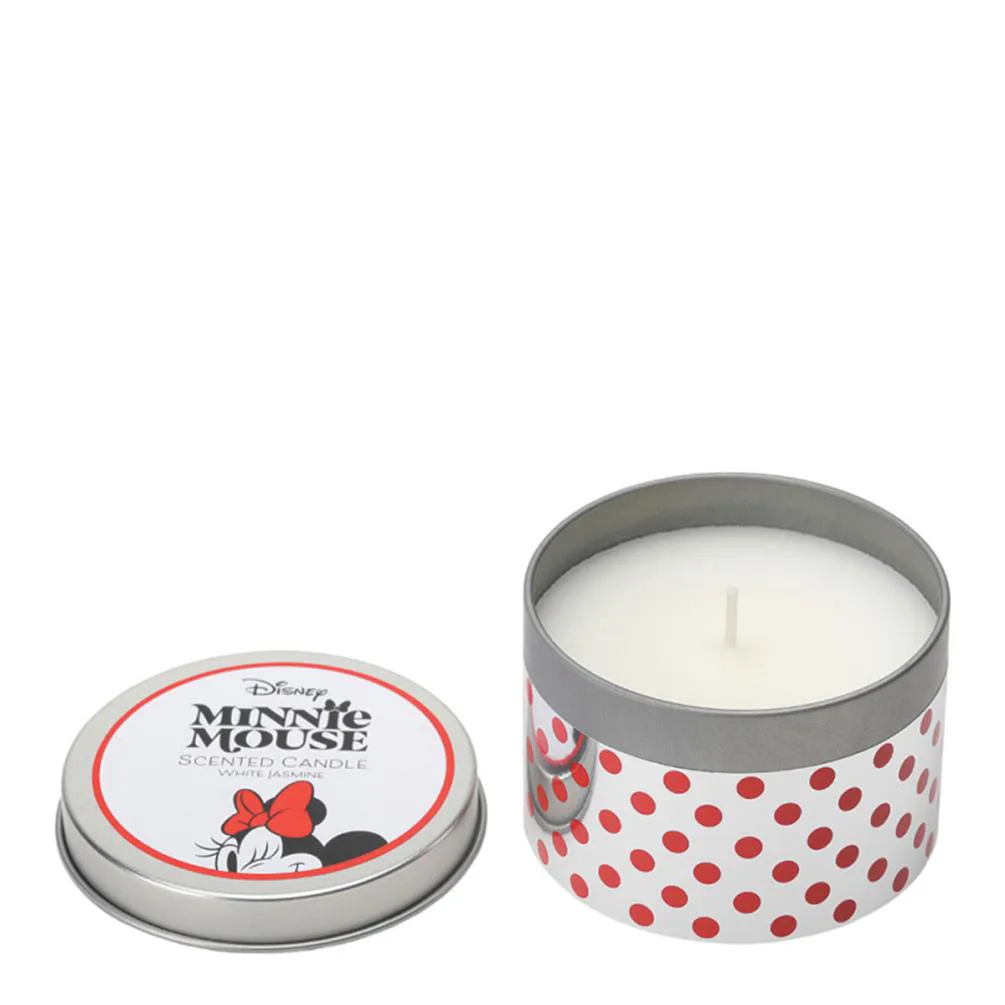 Disney Minnie Mouse White Jasmine Tin Candle Extra Image 2