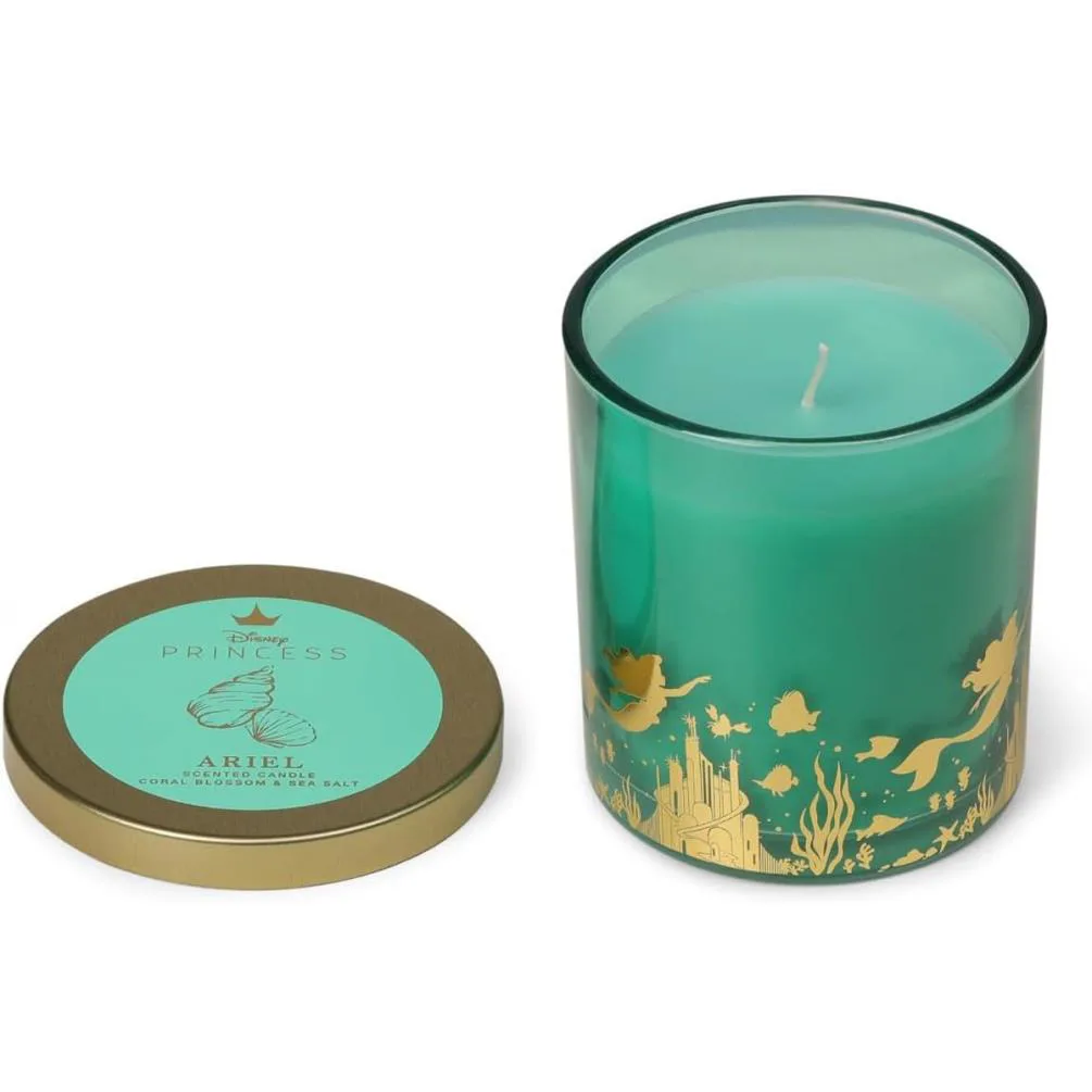 Disney Princess Ariel Coral Blossom & Sea Salt Candle Extra Image 1