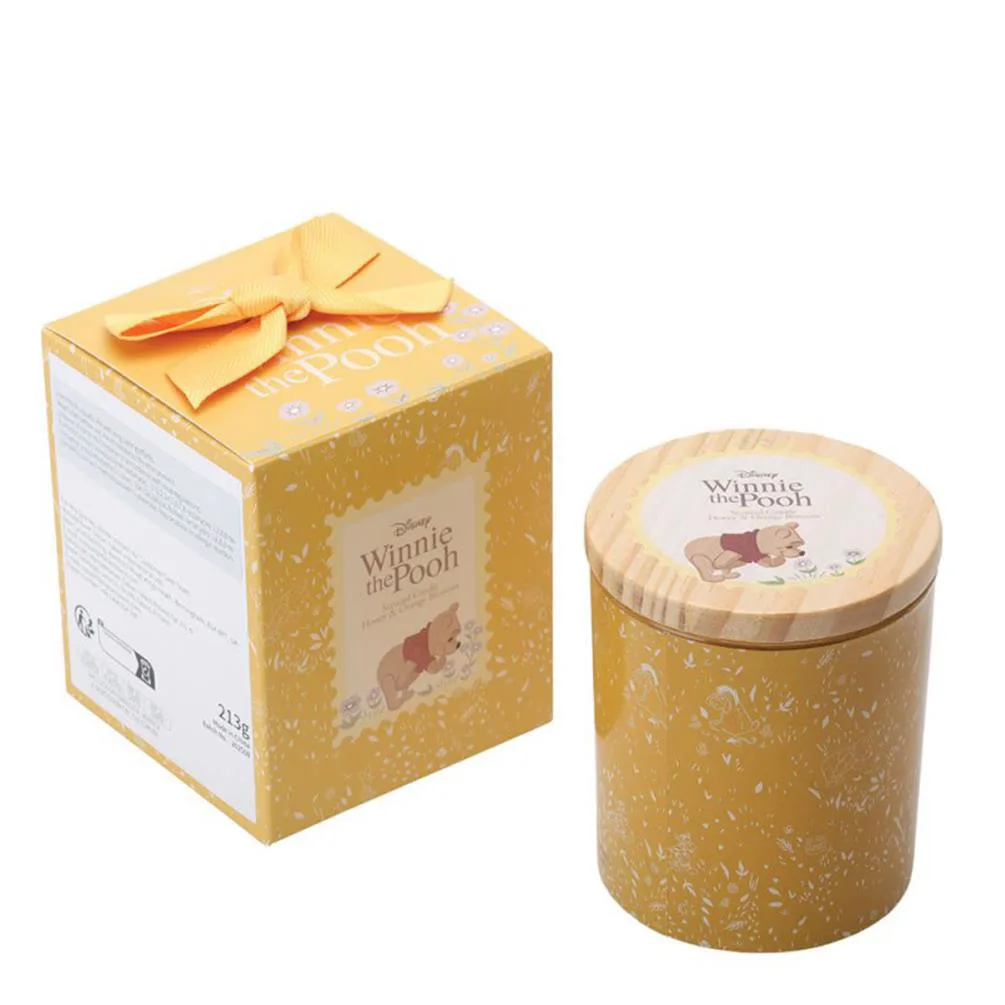 Winnie the Pooh Honey & Orange Blossom Glass Candle Extra Image 3