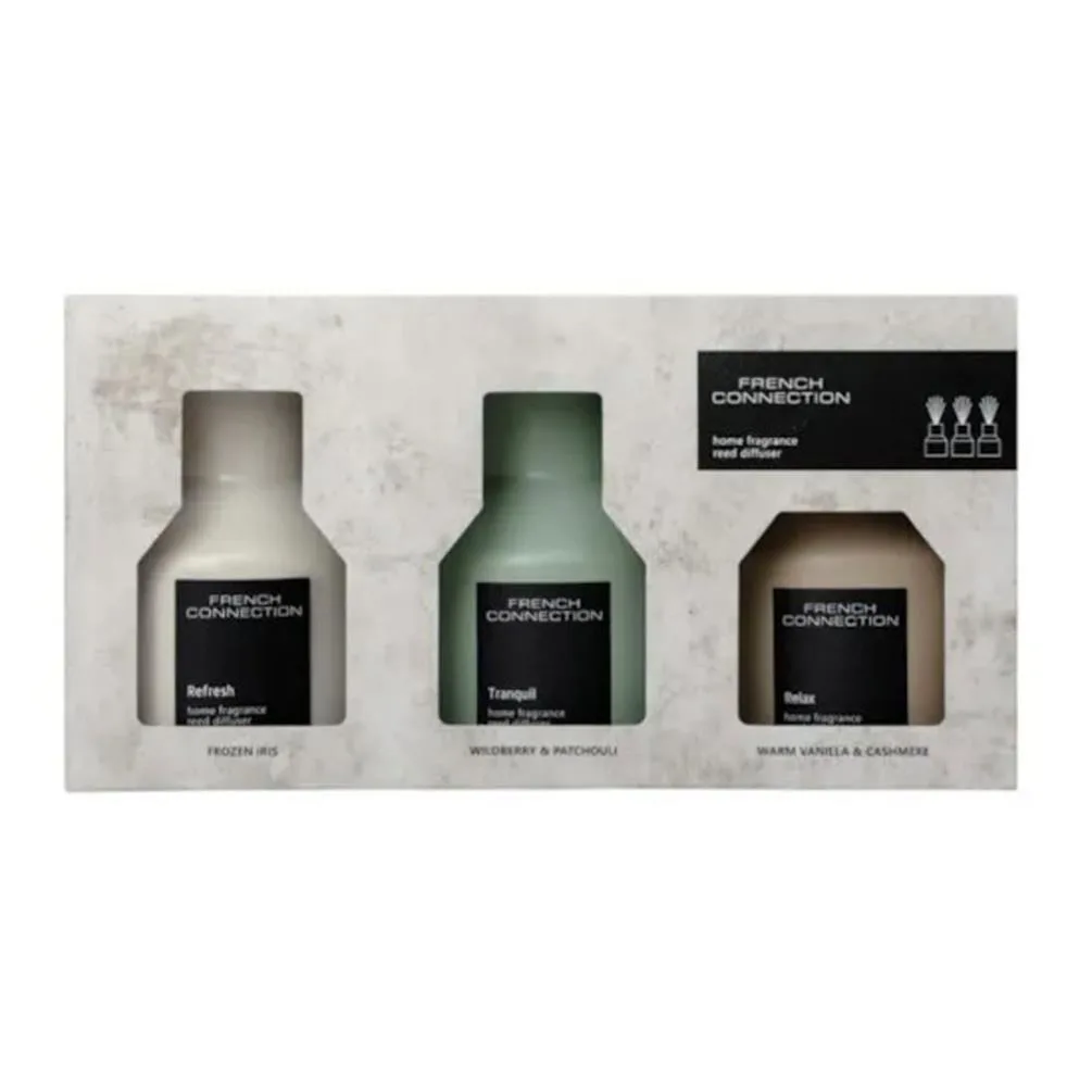 French Connection 3 Stone Reed Diffuser Gift Set Extra Image 1