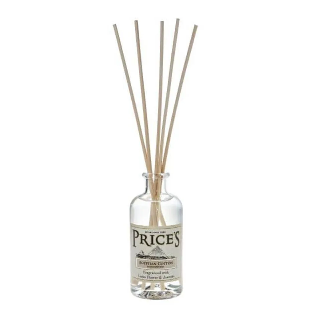 Price's Egyptian Cotton Heritage Reed Diffuser Extra Image 2