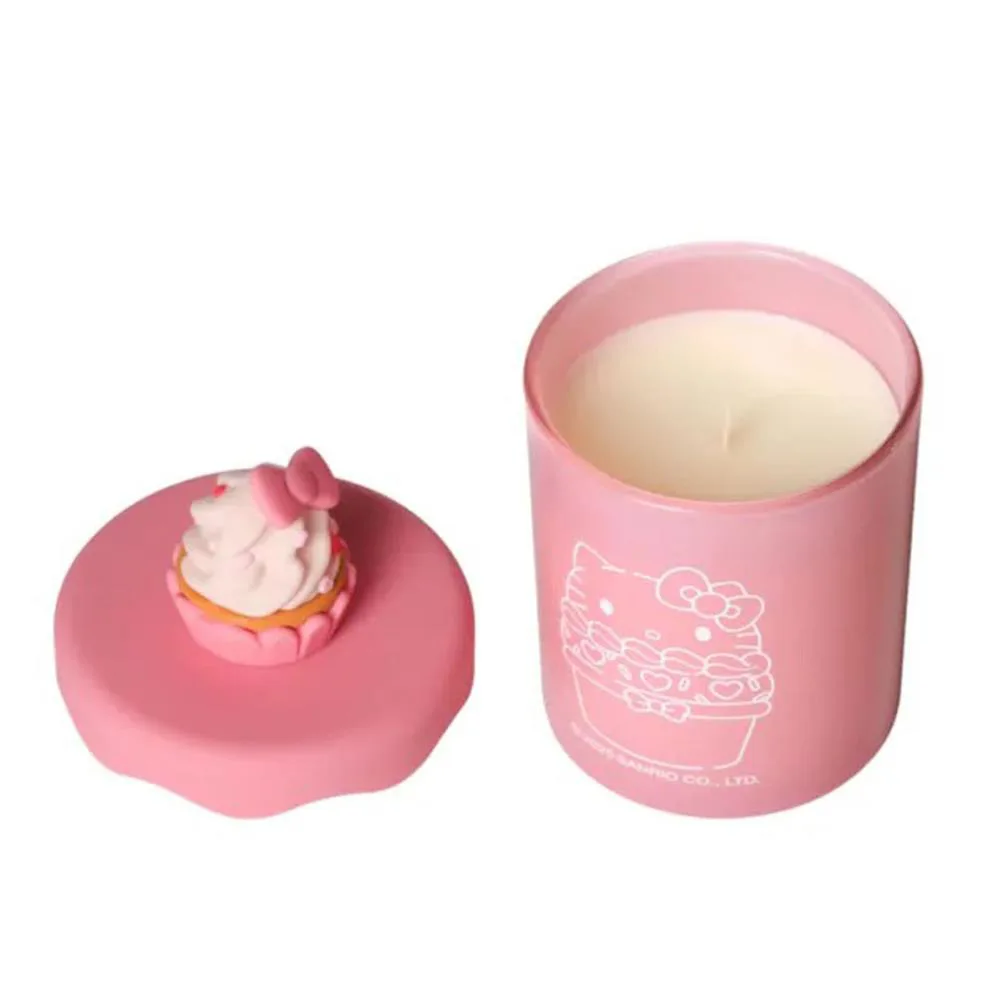 Hello Kitty Strawberry Cupcake Candle Extra Image 2
