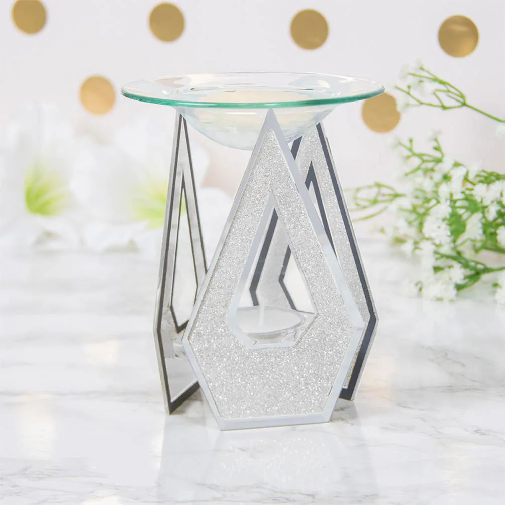 Desire White Diamond Glitter Wax Melt Warmer Extra Image 1