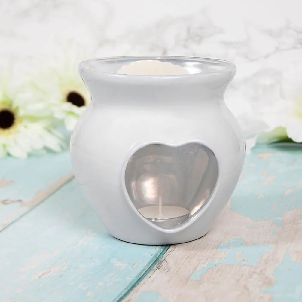Desire Aroma White Heart Wax Melt Warmer Extra Image 1