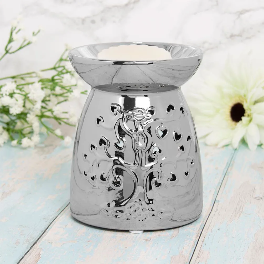 Desire Silver Tree Of Life Wax Melt Warmer Extra Image 1