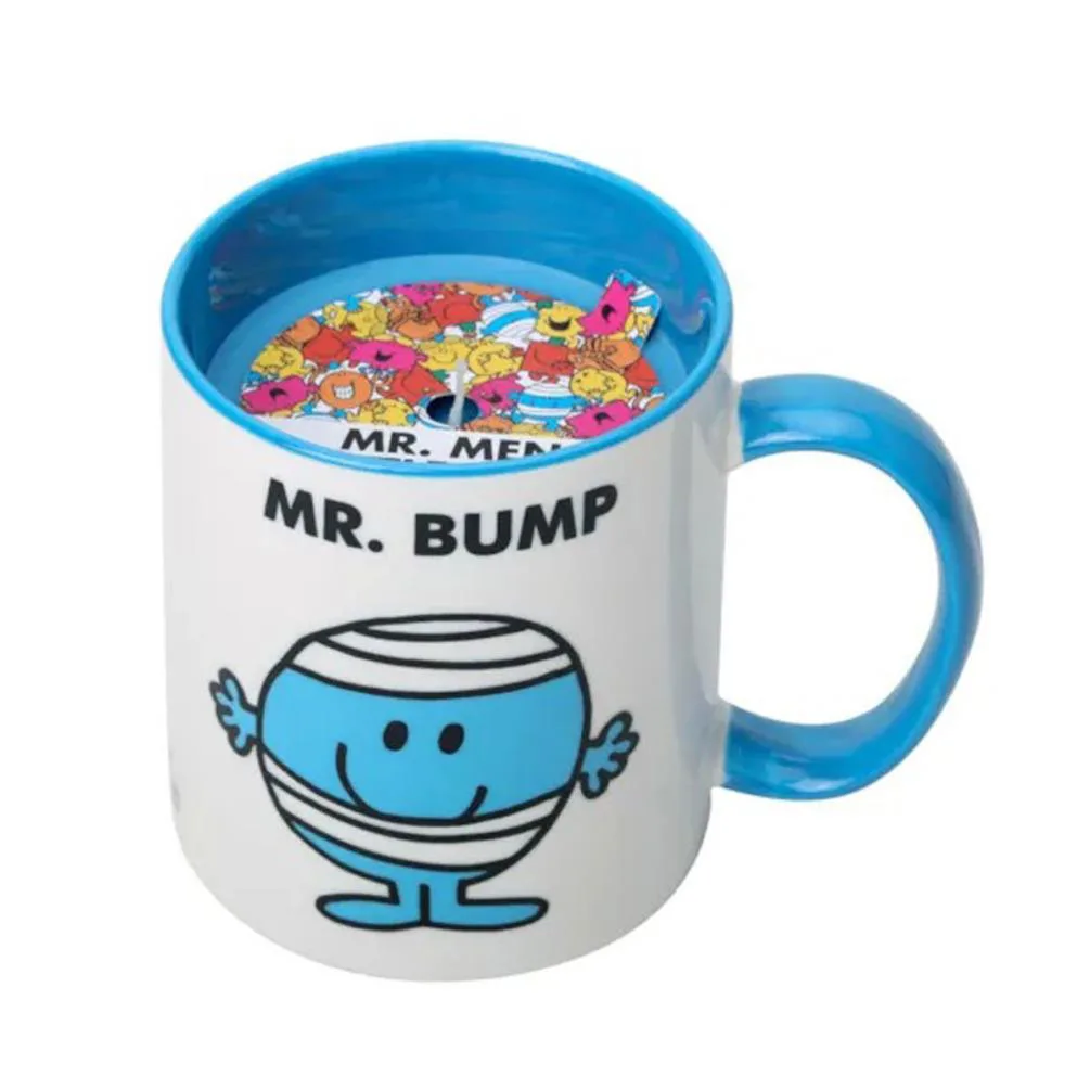 Mr Men Blueberry & Cedarwood Mr Bump Reusable Mug Candle Extra Image 2