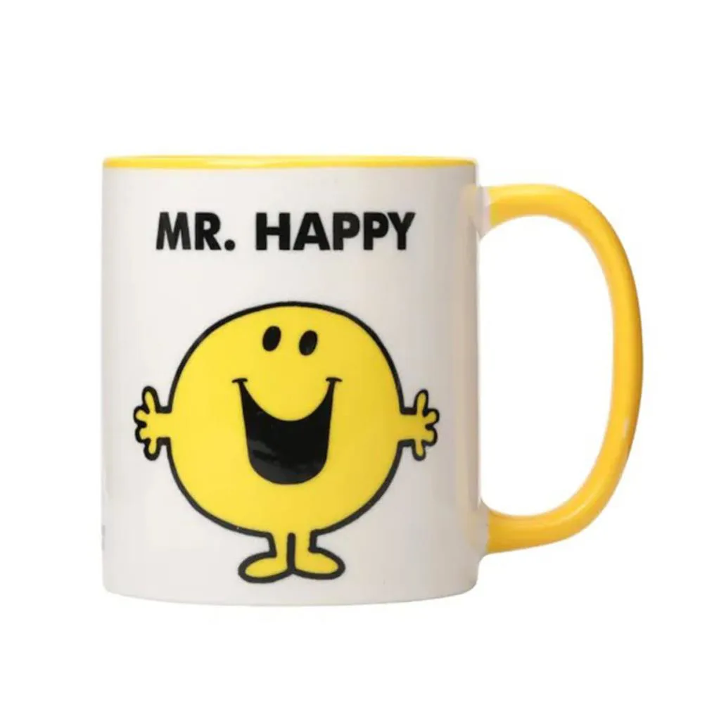 Mr Men Lemon & Ginger Mr Happy Reusable Mug Candle Extra Image 1