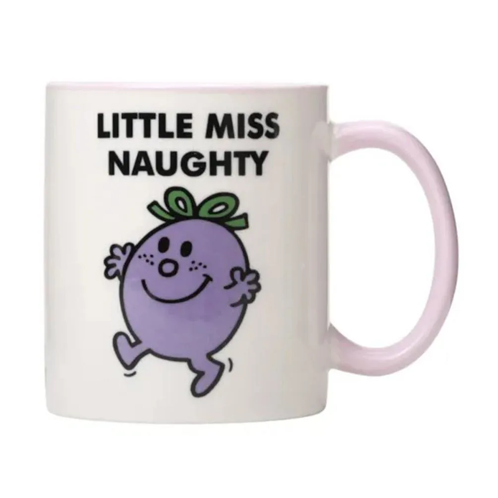 Mr Men Blueberry Muffin Little Miss Naughty Reusable Mug Candle Extra Image 1