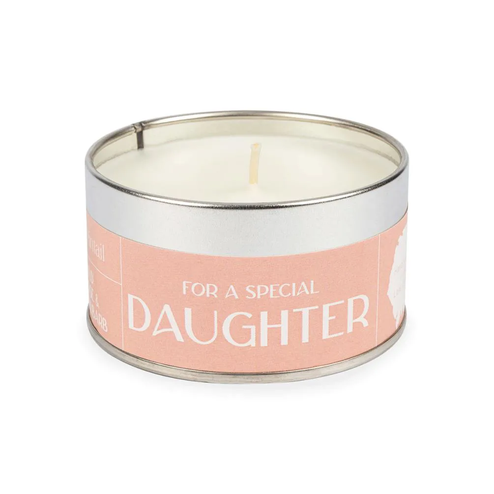 Pintail Candles Special Daughter Tin Candle Extra Image 2