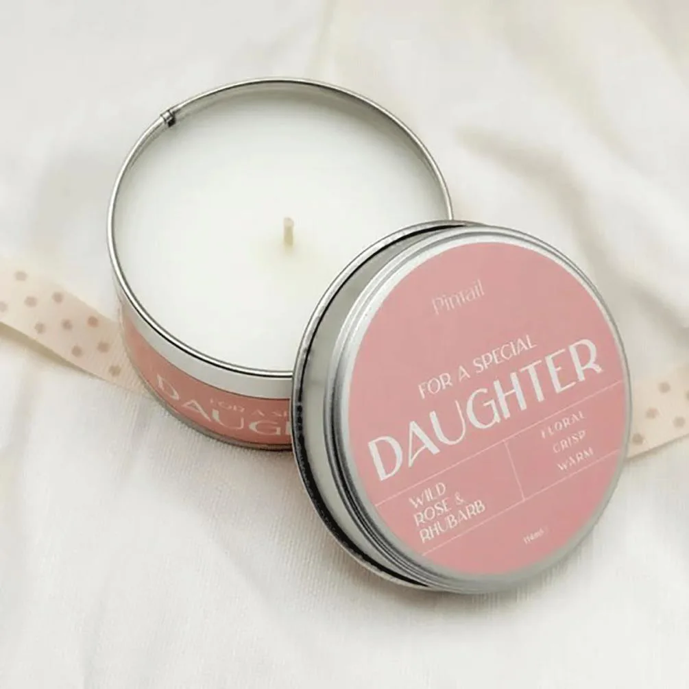 Pintail Candles Special Daughter Tin Candle Extra Image 3