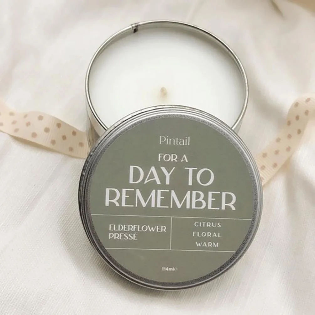 Pintail Candles Day to Remember Tin Candle Extra Image 3