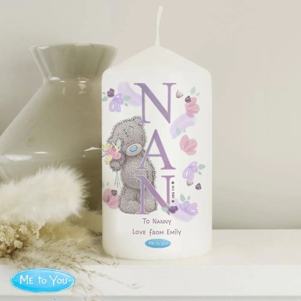 Personalised Me to You Nan Pillar Candle Extra Image 2