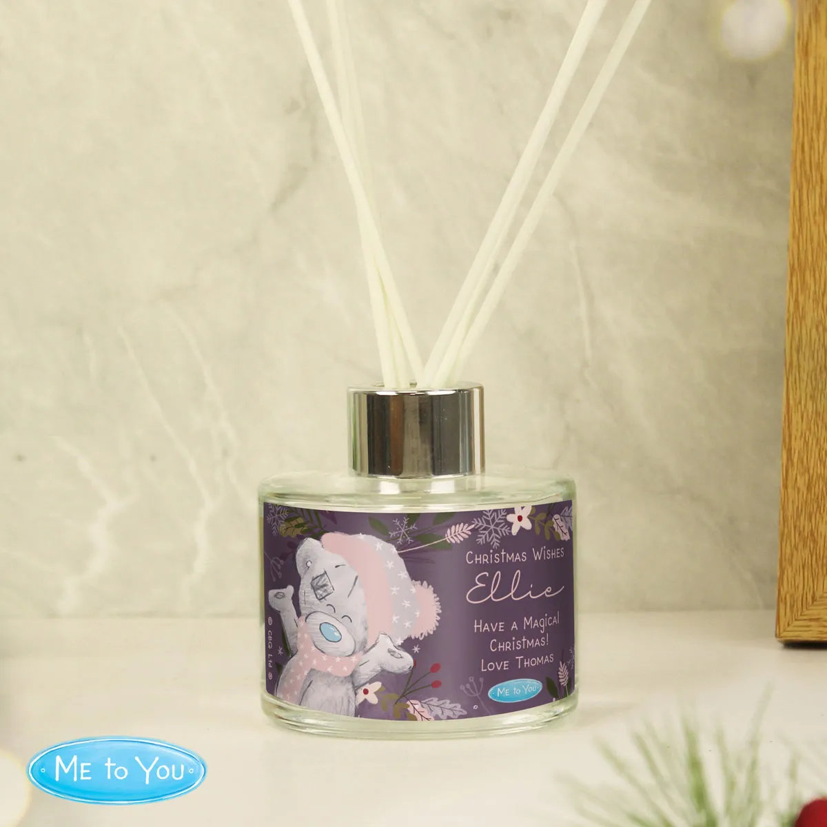 Personalised Me to You Cosy Winter Reed Diffuser Extra Image 1