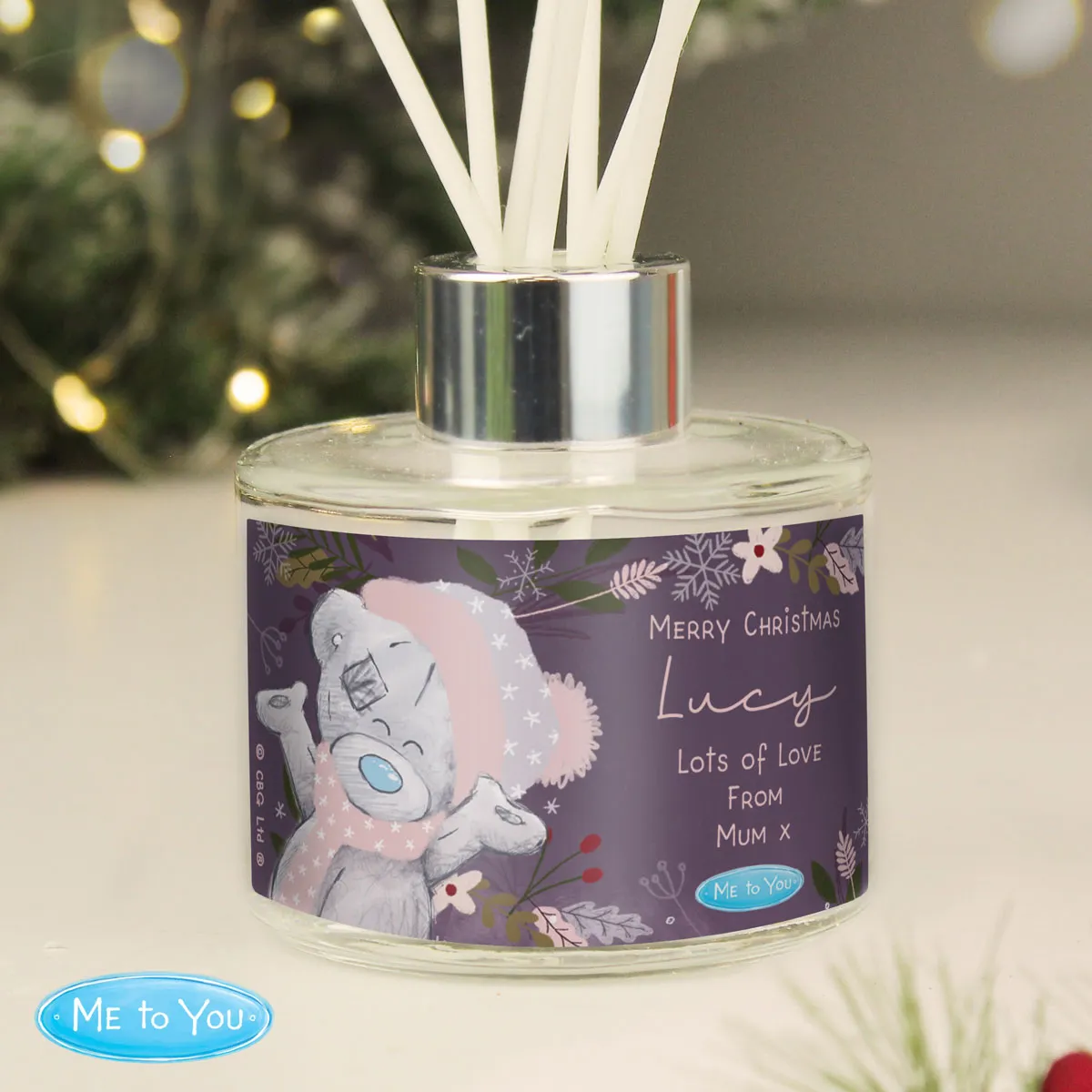 Personalised Me to You Cosy Winter Reed Diffuser Extra Image 2
