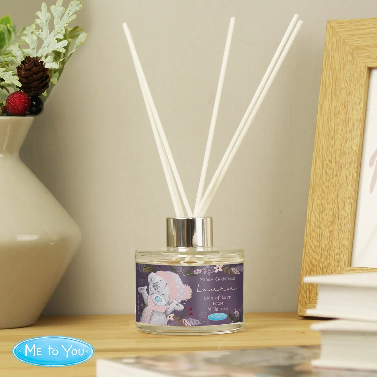 Personalised Me to You Cosy Winter Reed Diffuser Extra Image 3