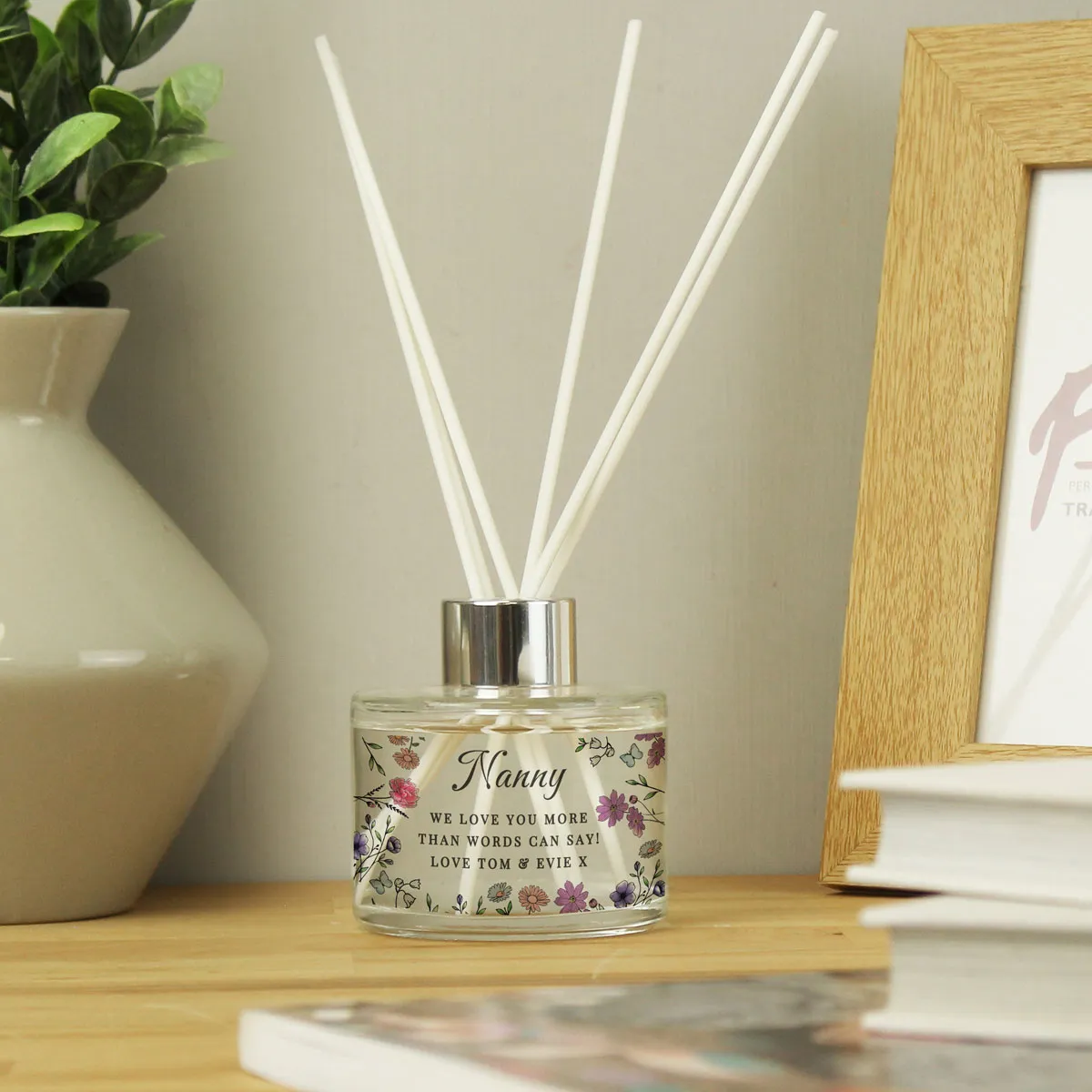 Personalised Wild Flowers Reed Diffuser Extra Image 2