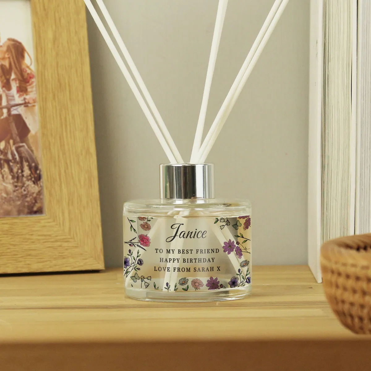 Personalised Wild Flowers Reed Diffuser Extra Image 3