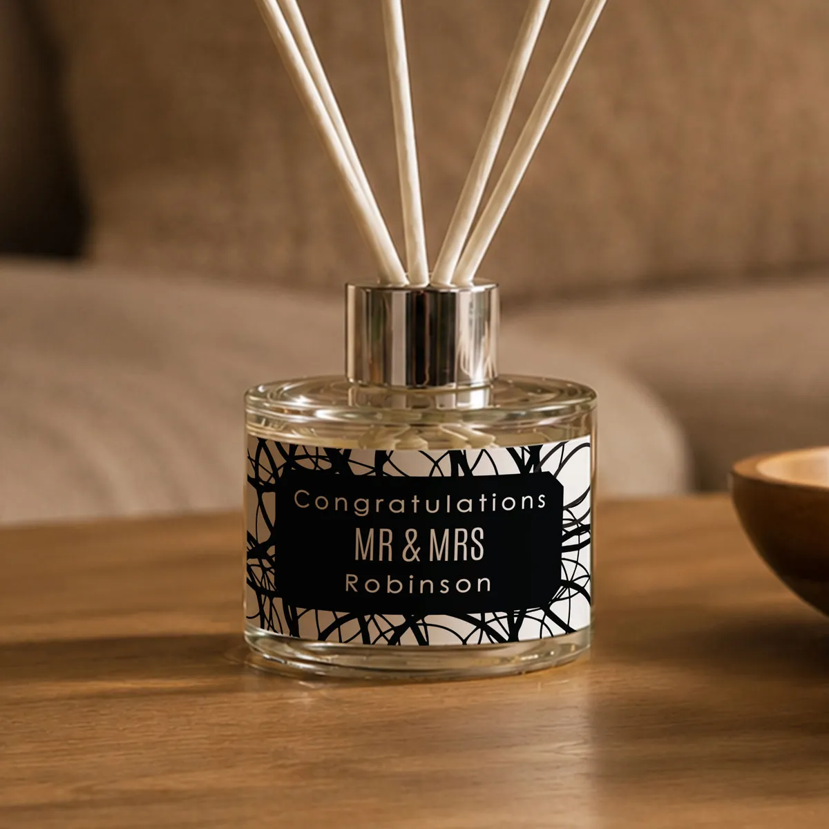 Personalised Scribble Reed Diffuser Extra Image 1