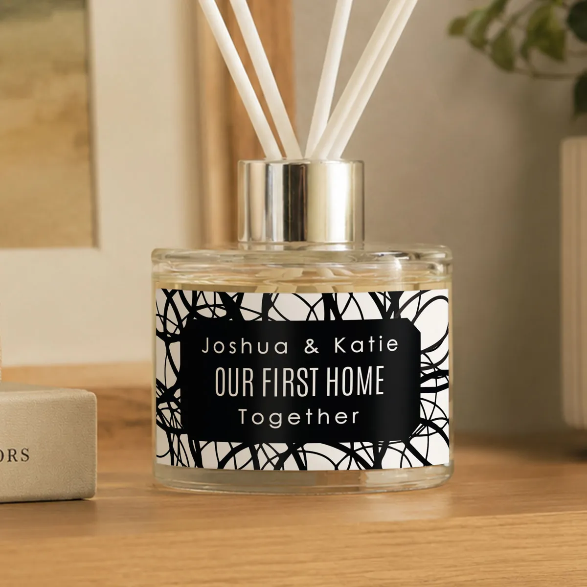 Personalised Scribble Reed Diffuser Extra Image 3
