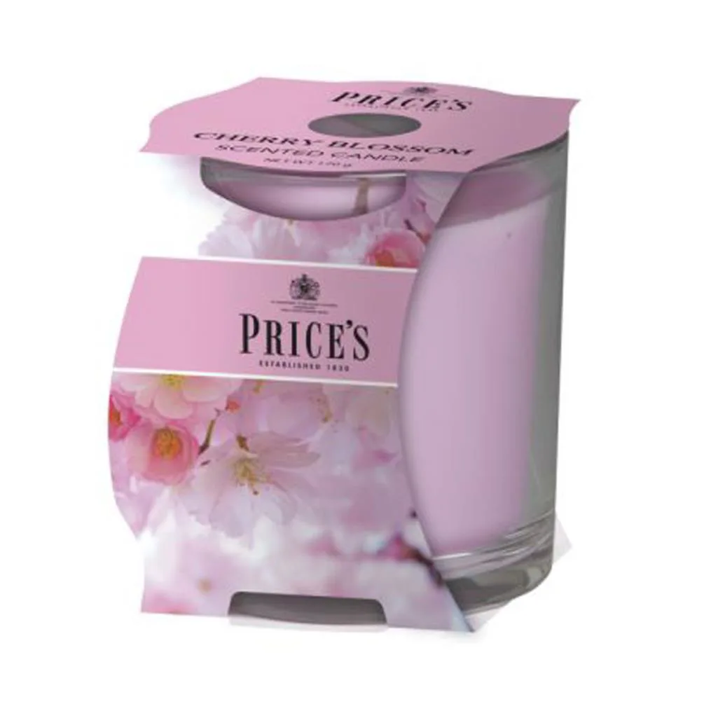 Price's Cherry Blossom Cluster Jar Candle Extra Image 1