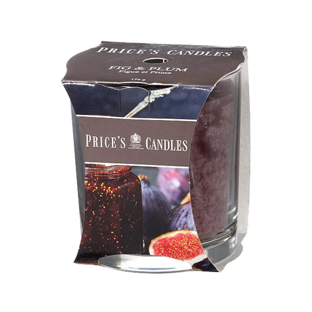 Price's Fig & Plum Cluster Jar Candle Extra Image 1