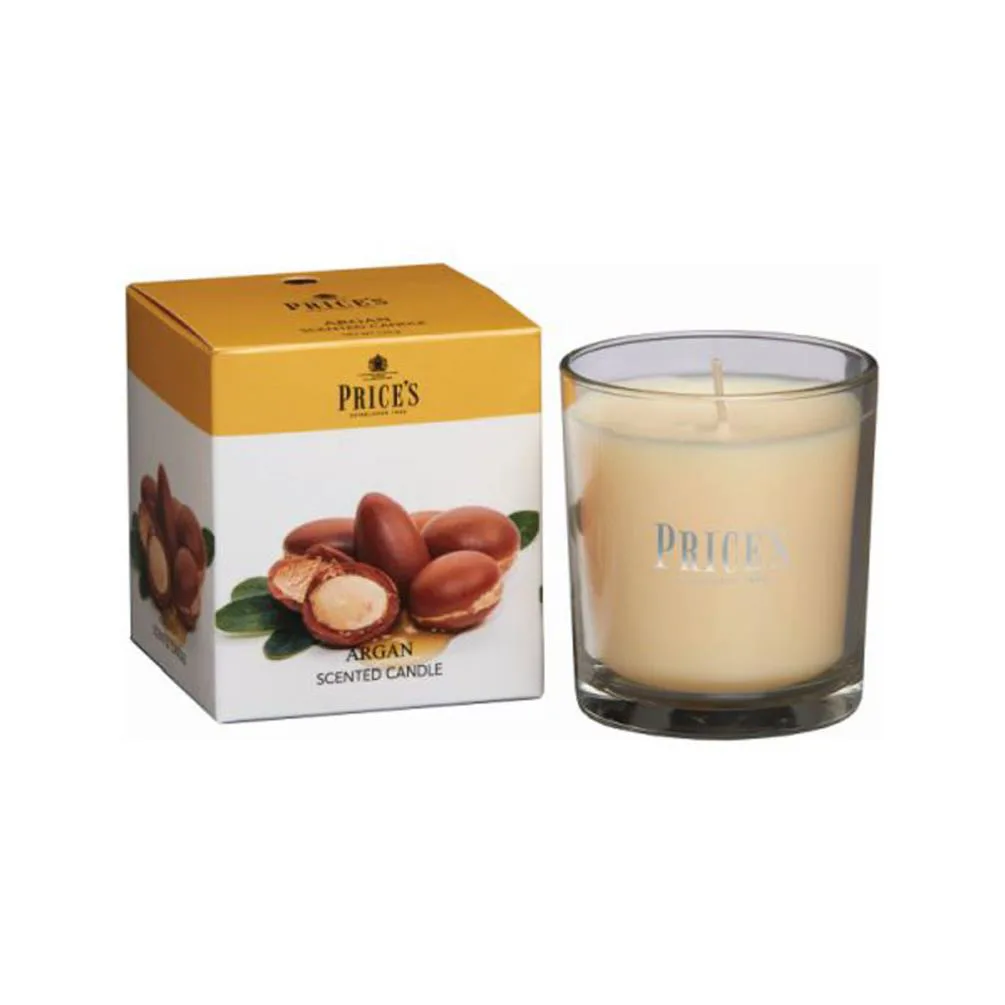 Price's Argan Boxed Small Jar Candle Extra Image 1