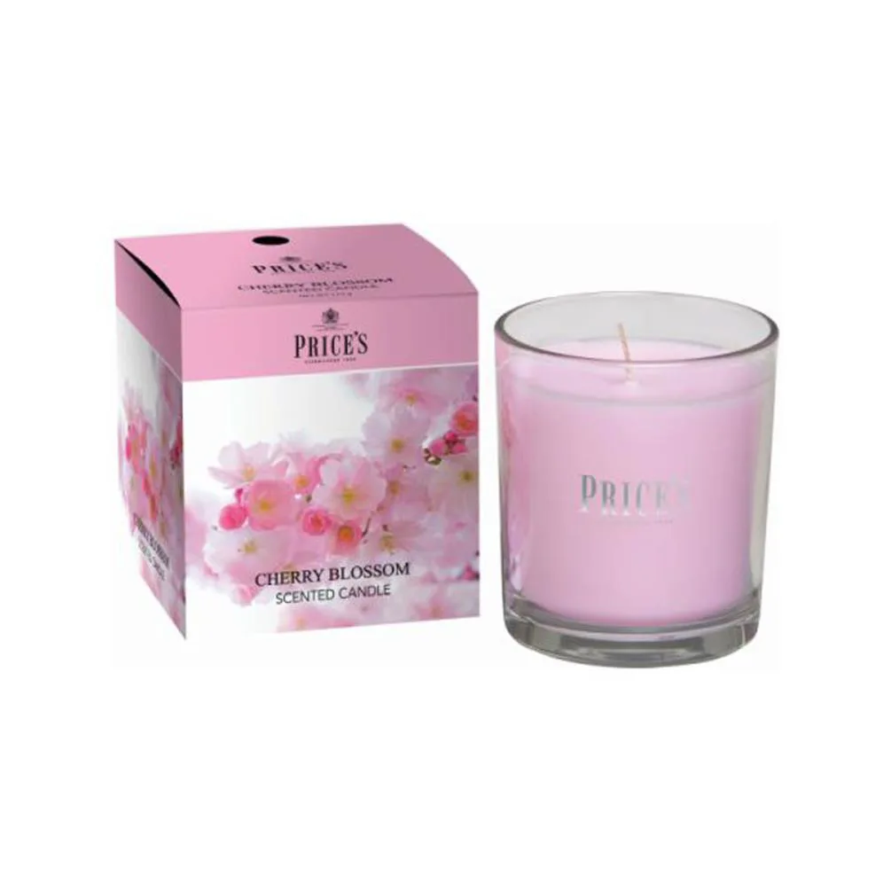 Price's Cherry Blossom Boxed Small Jar Candle Extra Image 1