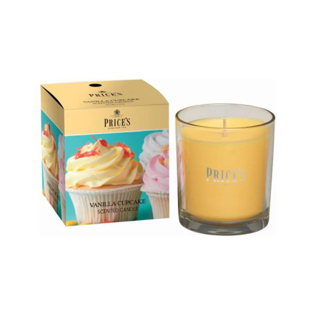 Price's Vanilla Cupcake Boxed Small Jar Candle Extra Image 1