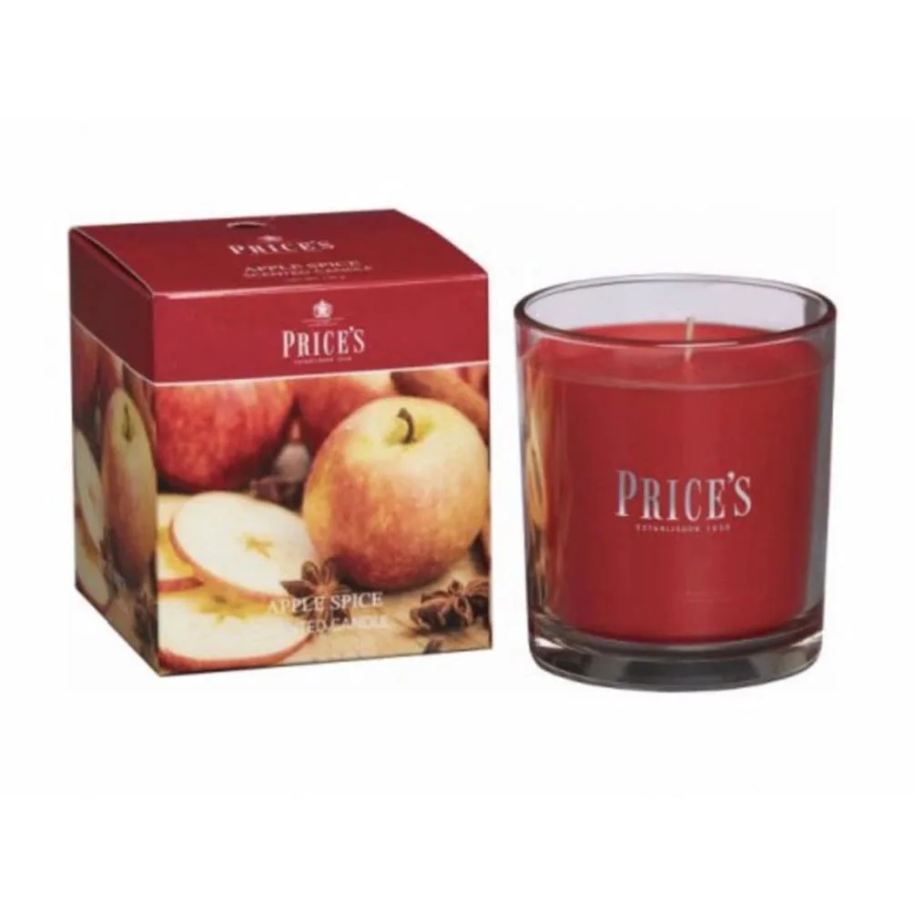 Price's Apple Spice Boxed Small Jar Candle Extra Image 1