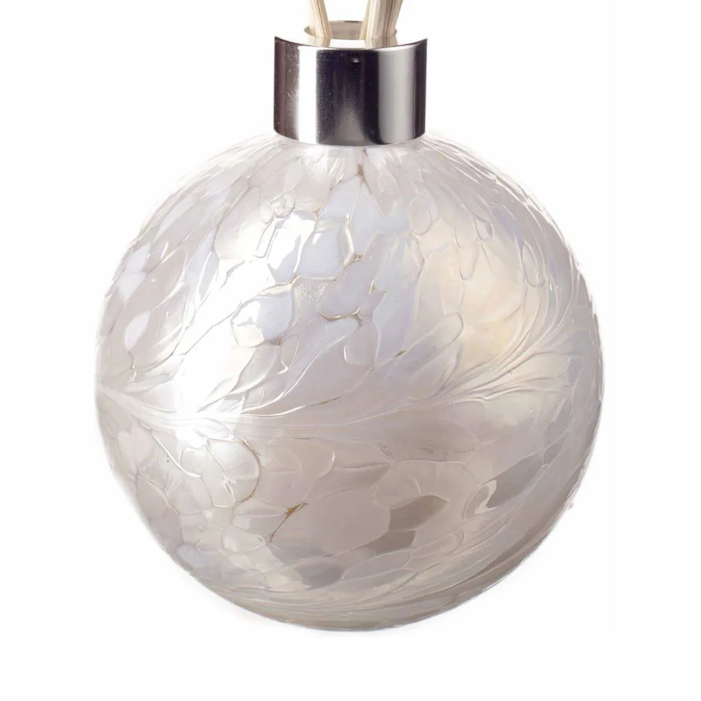 Amelia Art Glass White Sphere Reed Diffuser Extra Image 1