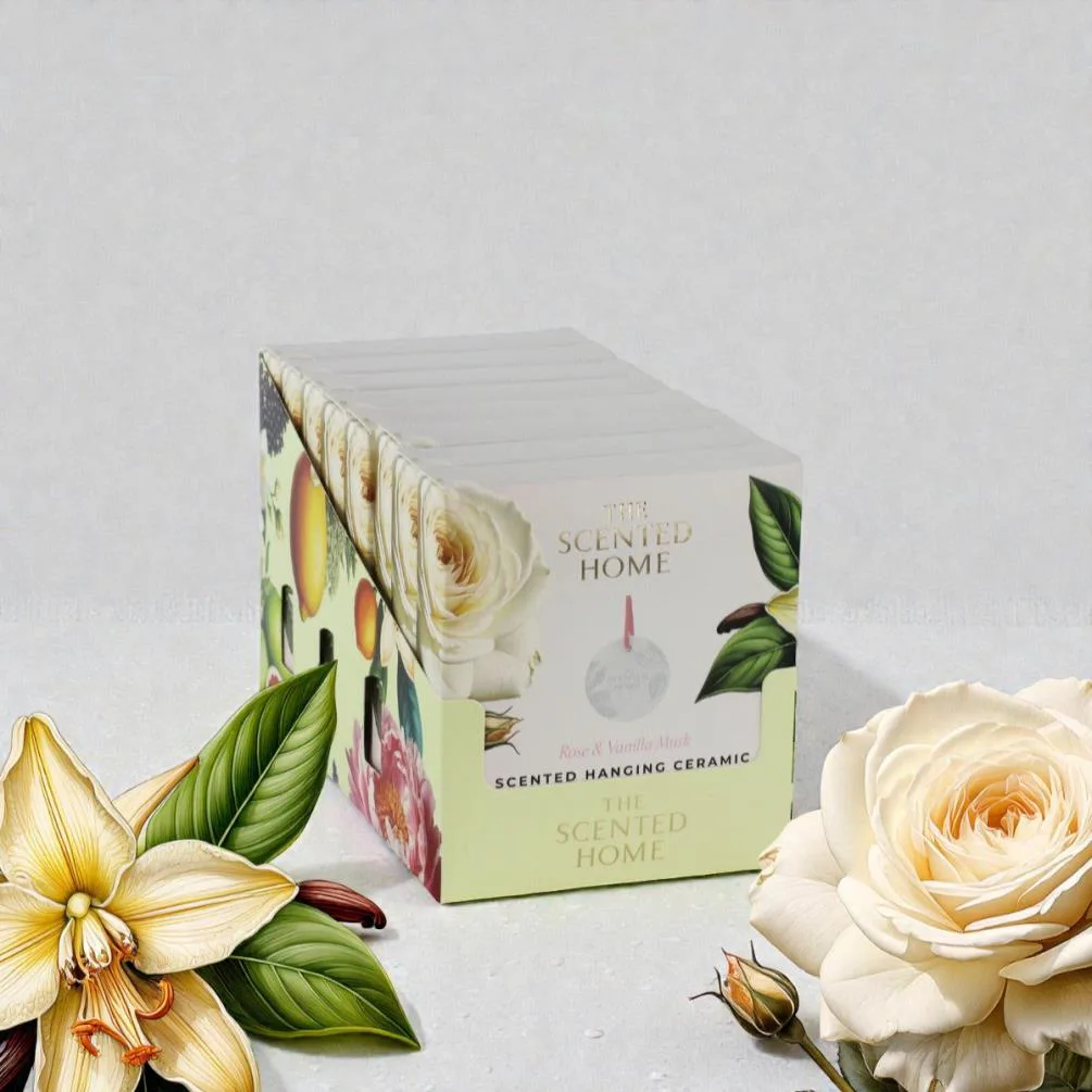 Ashleigh & Burwood Rose & Vanilla Musk Hanging Ceramic Extra Image 1