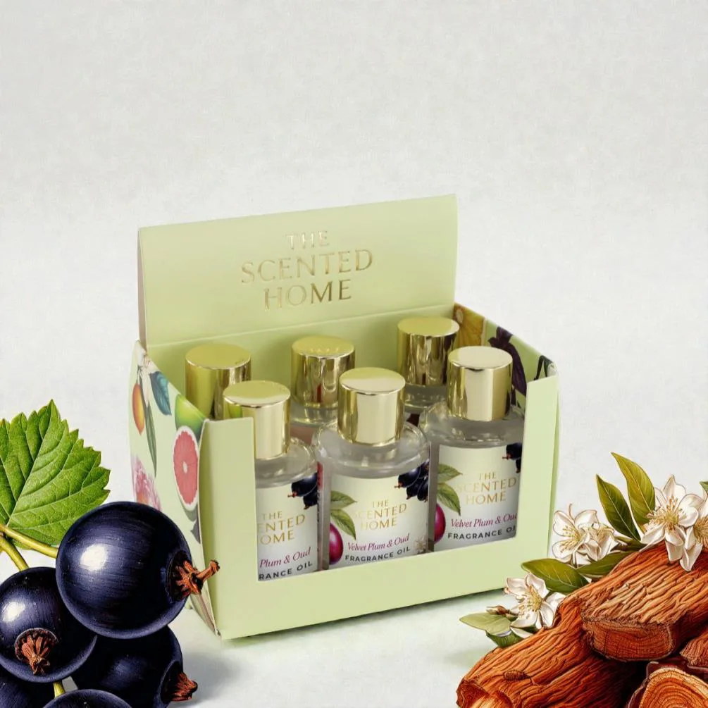 Ashleigh & Burwood Velvet Plum & Oud Fragrance Oil 10ml Extra Image 1