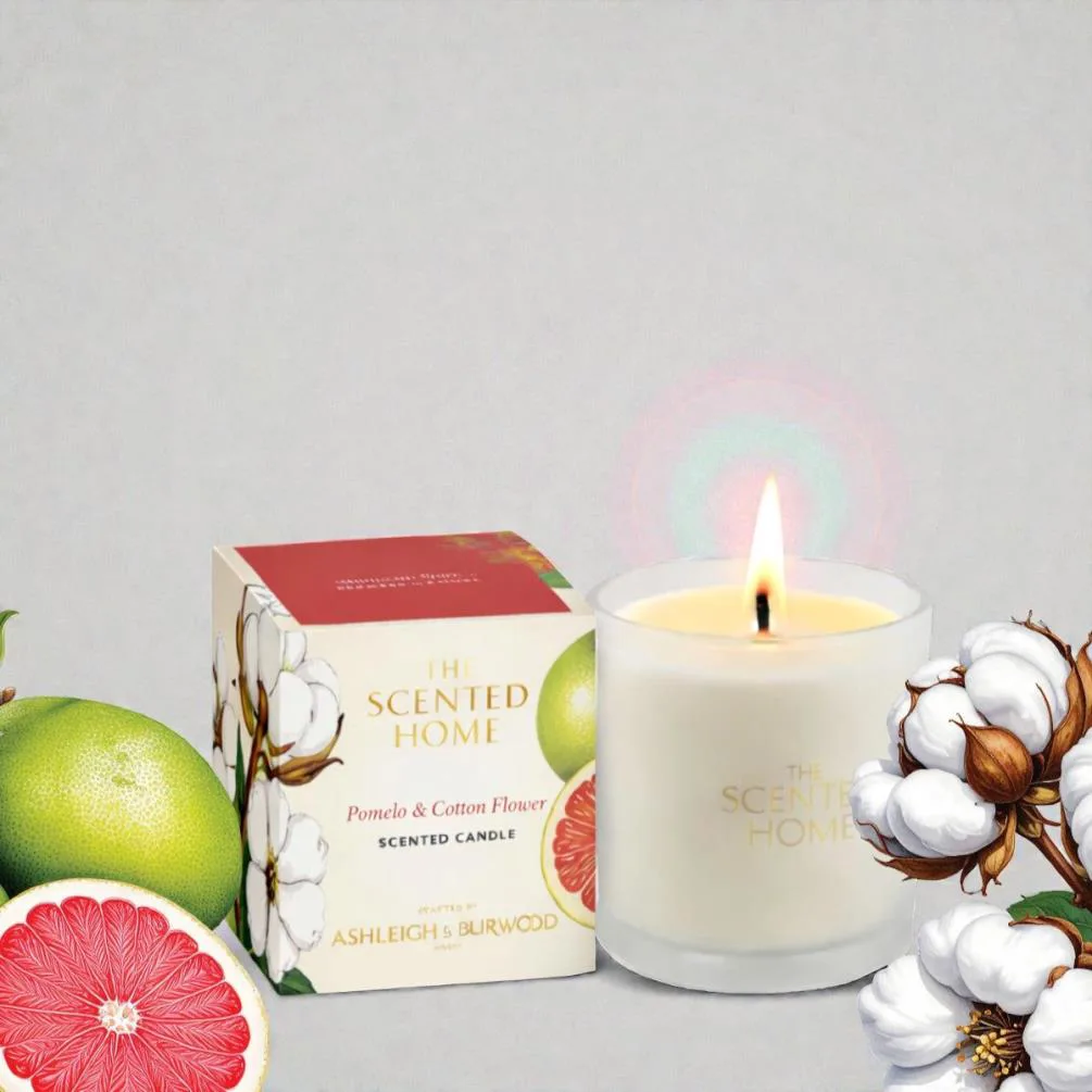 Ashleigh & Burwood Pomelo & Cotton Flower Scented Candle Extra Image 1