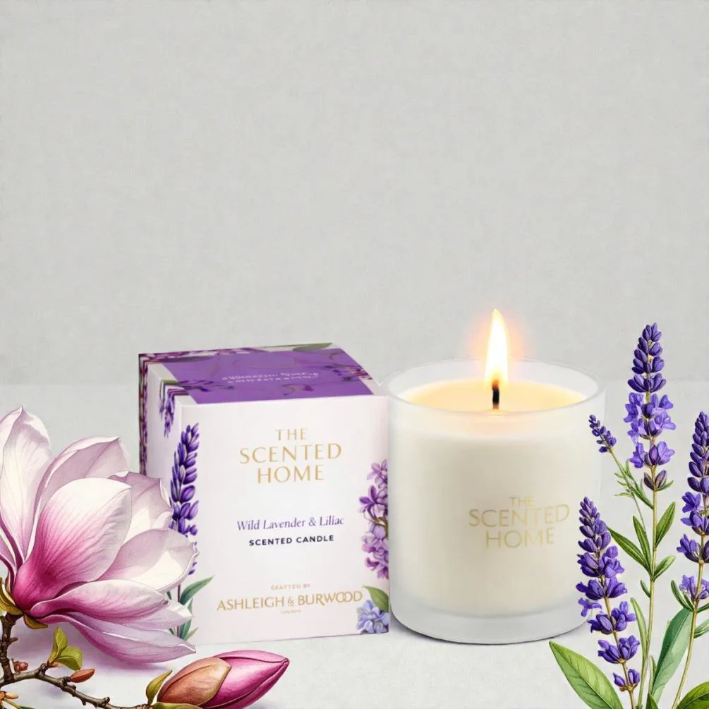 Ashleigh & Burwood Wild Lavender & Lilac Scented Candle Extra Image 1