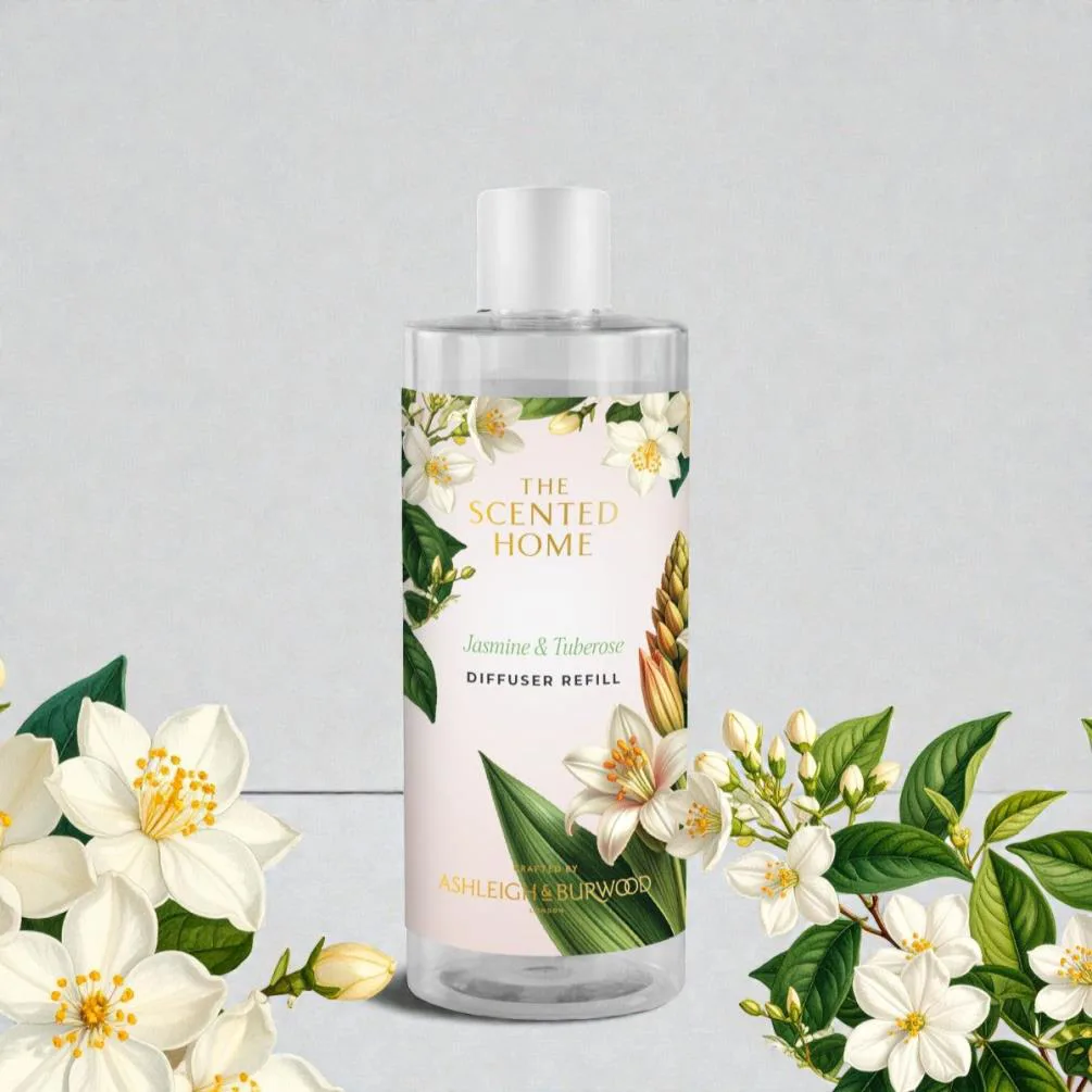 Ashleigh & Burwood Jasmine & Tuberose Reed Diffuser Refill 300ml Extra Image 1