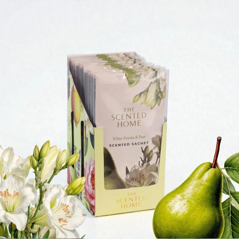Ashleigh & Burwood White Freesia & Pear Slim Scent Sachet Extra Image 1