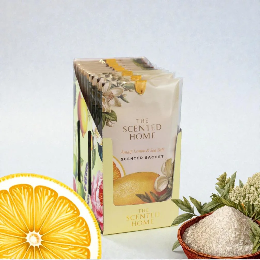 Ashleigh & Burwood Amalfi Lemon & Sea Salt Slim Scent Sachet Extra Image 1