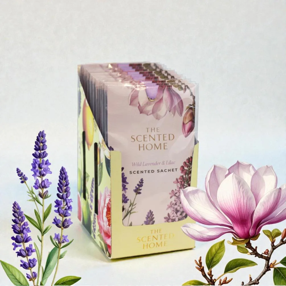 Ashleigh & Burwood Wild Lavender & Lilac Slim Scent Sachet Extra Image 1