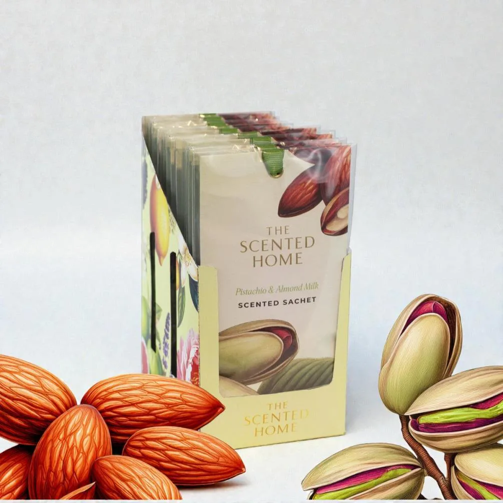 Ashleigh & Burwood Pistachio & Almond Milk Slim Scent Sachet Extra Image 1
