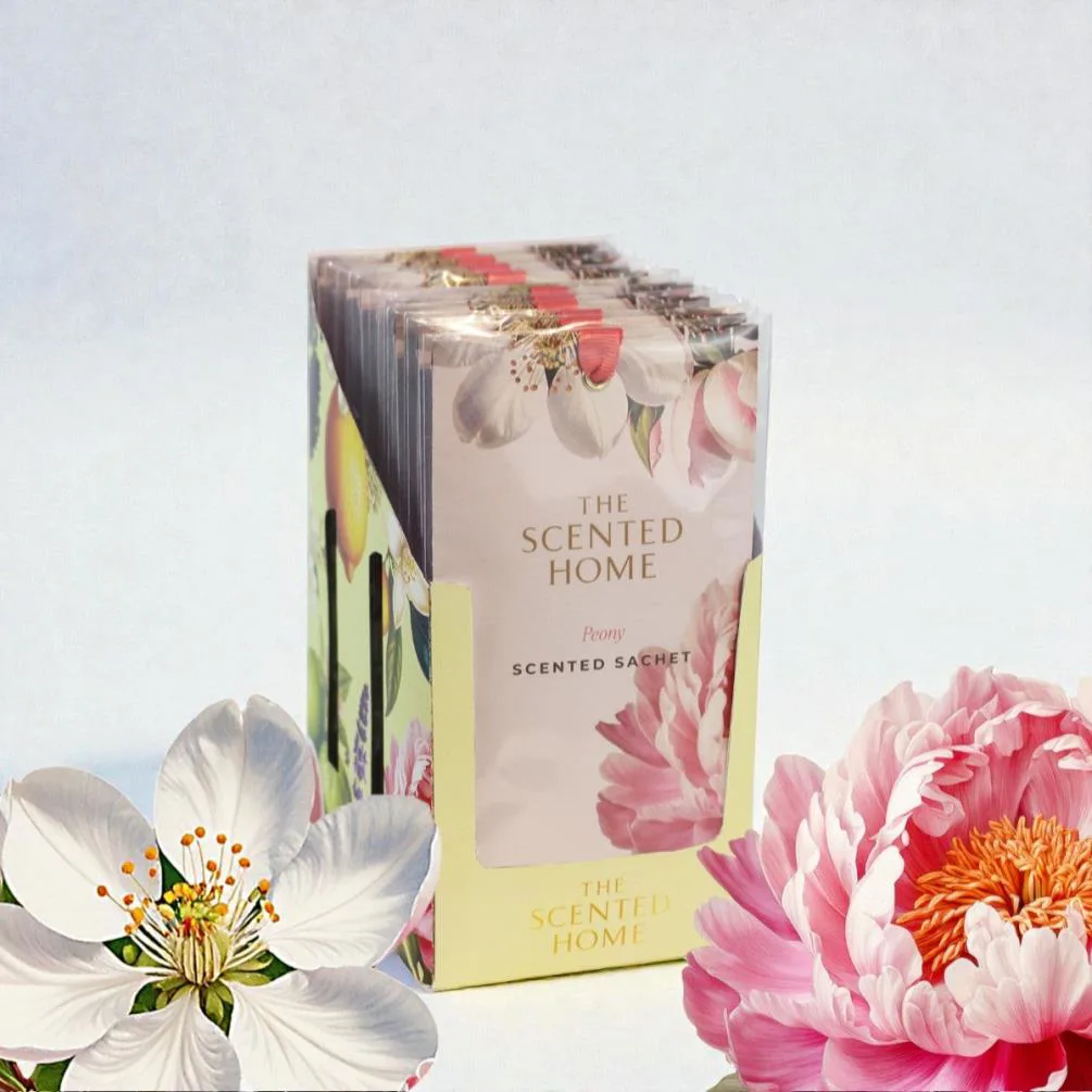 Ashleigh & Burwood Peony Slim Scent Sachet Extra Image 1