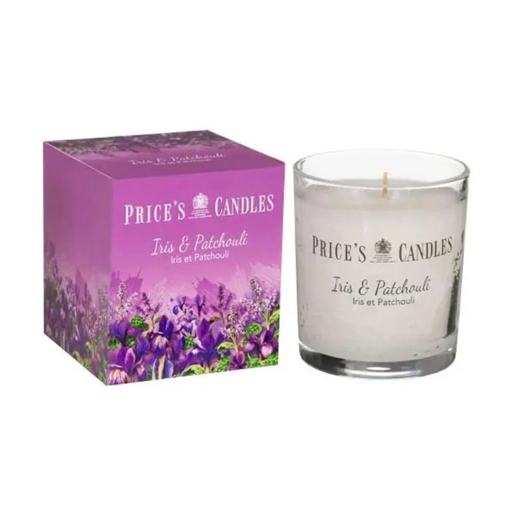 Price's Iris & Patchouli Boxed Small Jar Candle Extra Image 1