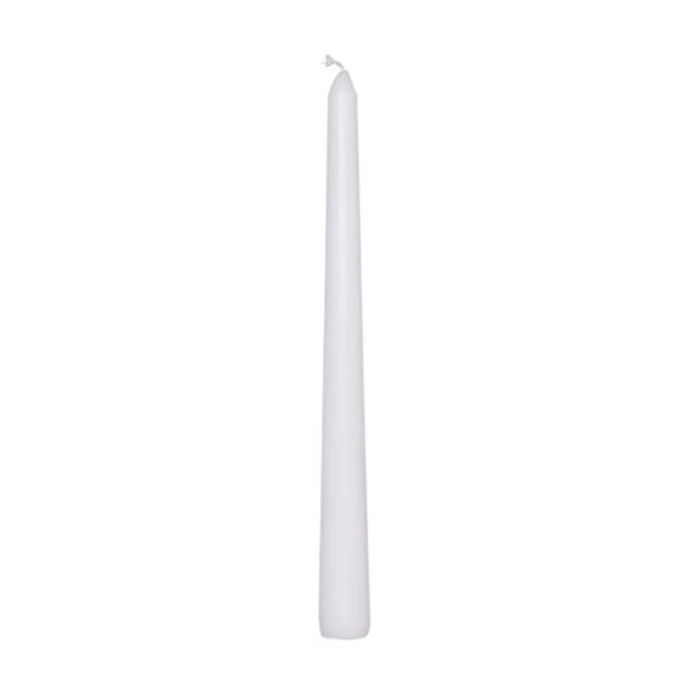 Price's White Tapered Dinner Candle (Pack of 50) Extra Image 2