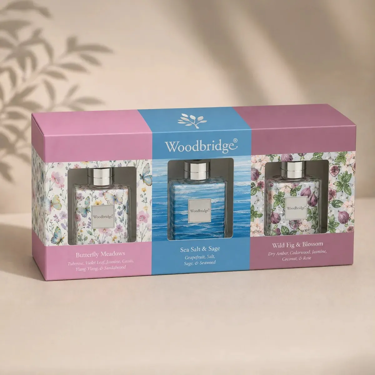 Woodbridge 3 x Mini Reed Diffusers Gift Set Extra Image 1
