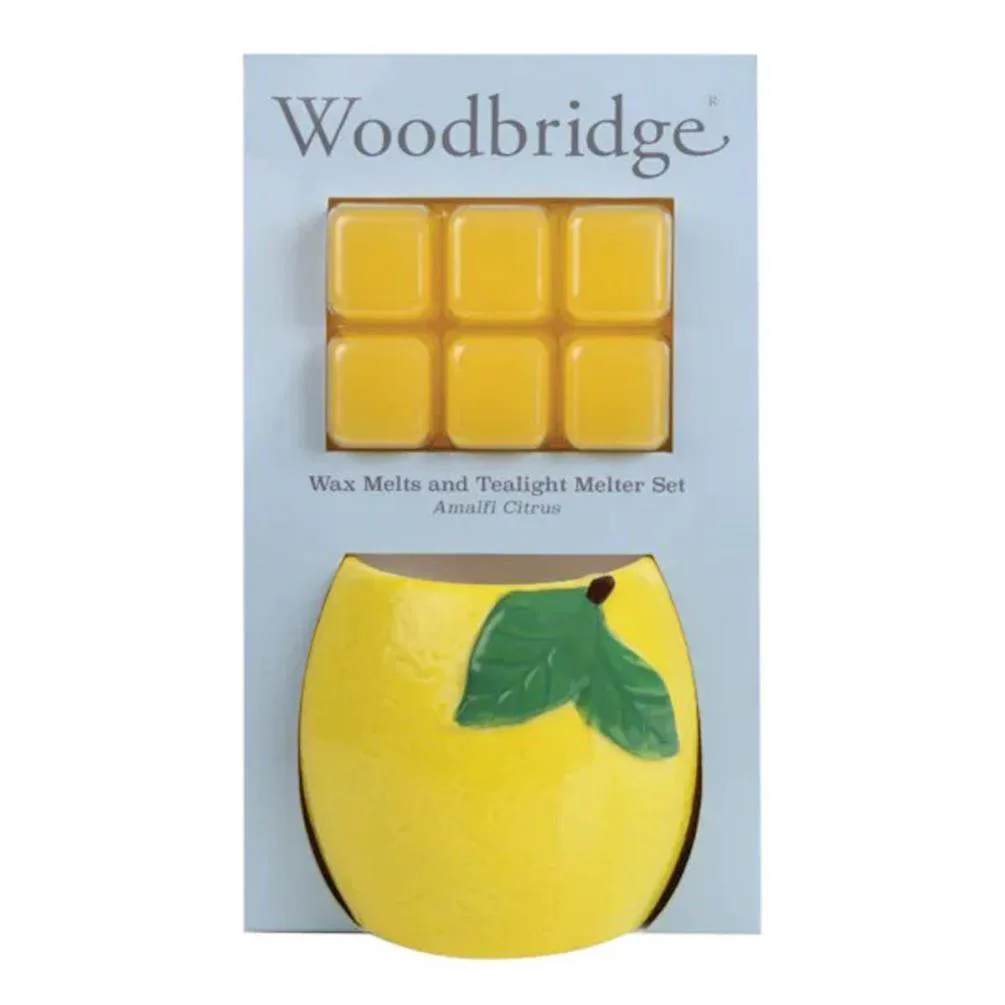 Woodbridge Amalfi Citrus Wax Melt Warmer Gift Set Extra Image 1