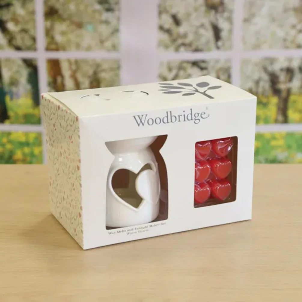 Woodbridge Warm Hearts Wax Melt Warmer Gift Set Extra Image 3
