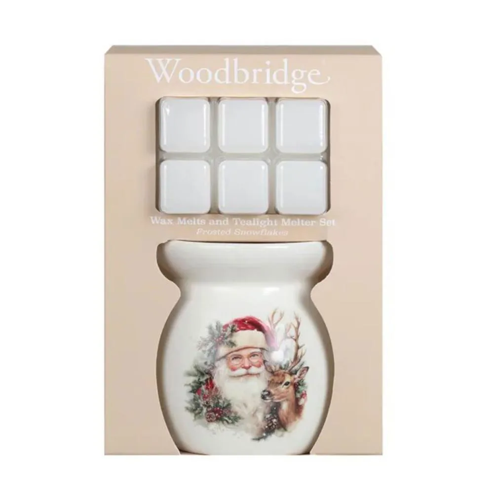 Woodbridge Santa Wax Melt Warmer Gift Set Extra Image 1